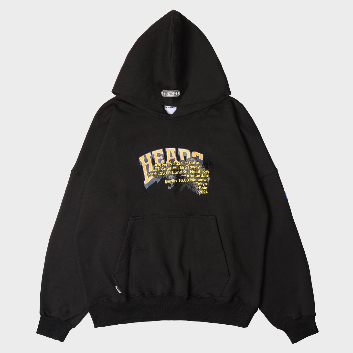 College Cities Hoodie Black