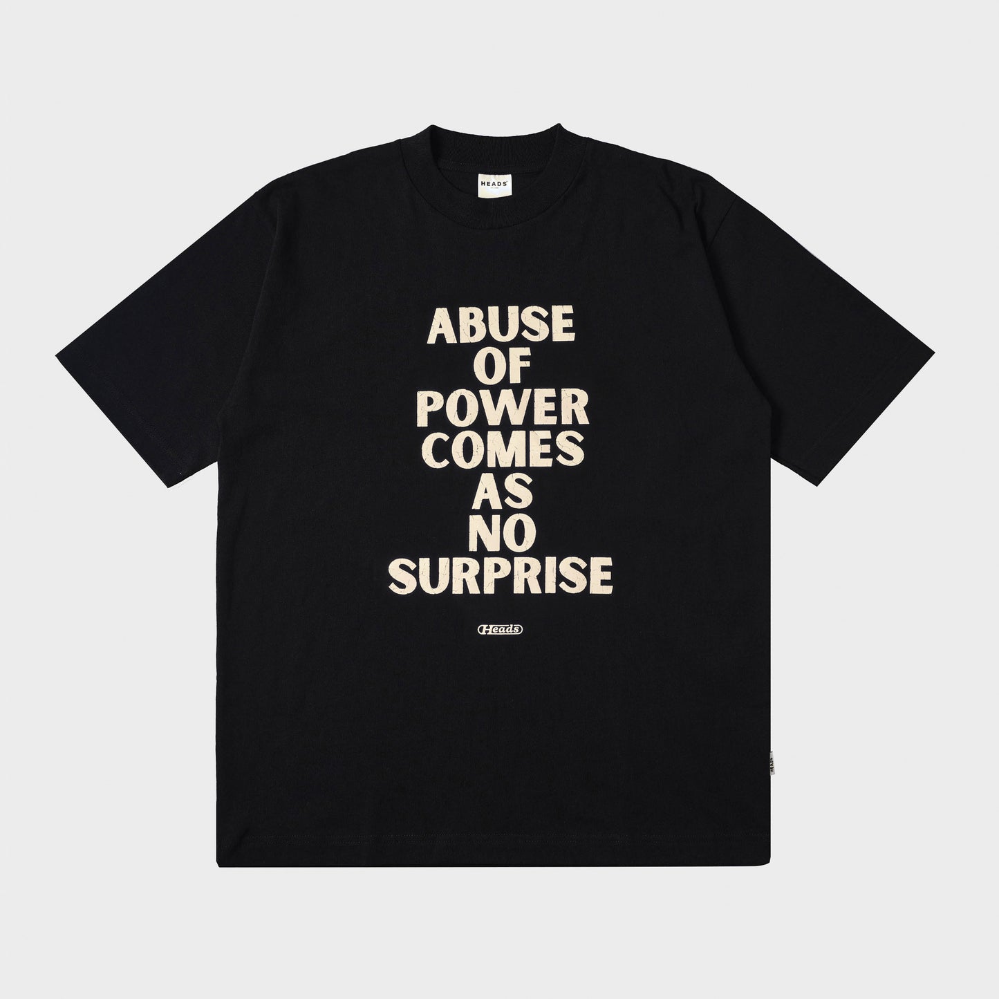 Abuse Of Power Tee Black