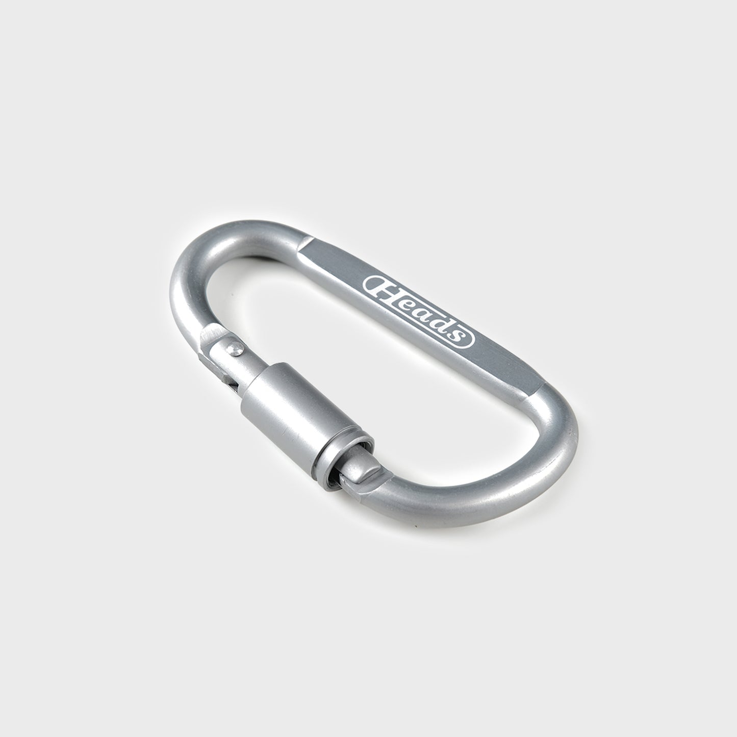 Heads Carabiner Grey