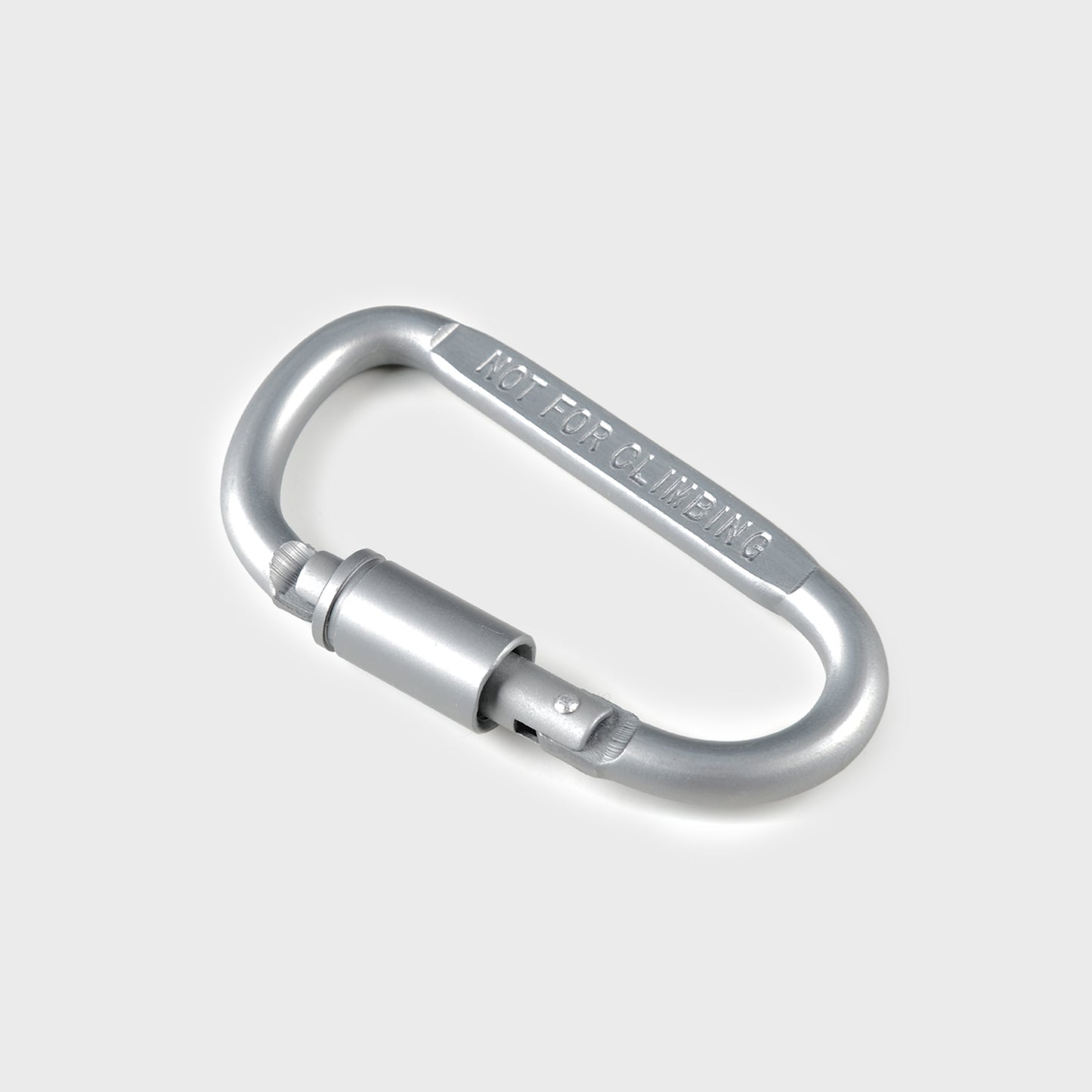 Heads Carabiner Grey