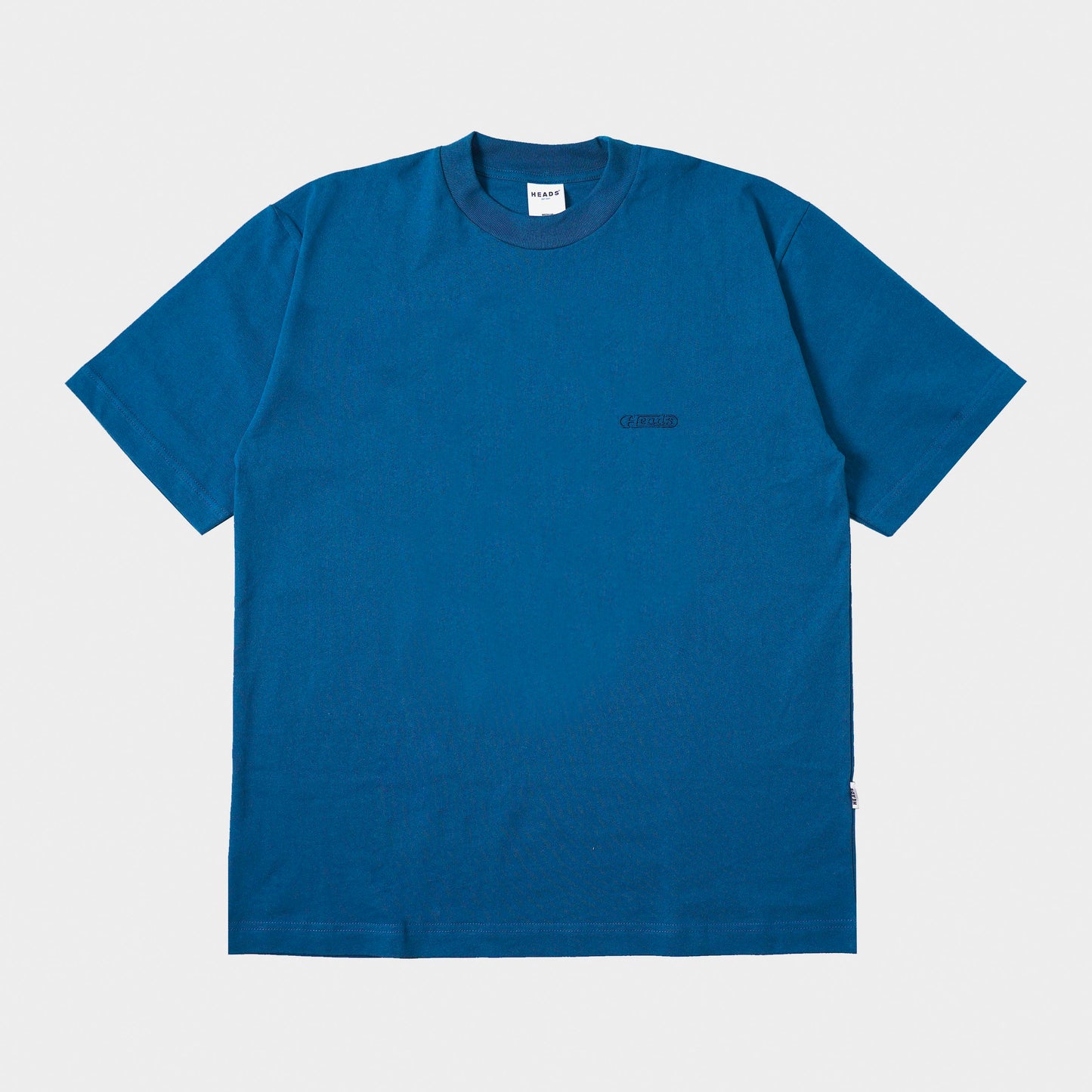 Plain Logo Tee Blue