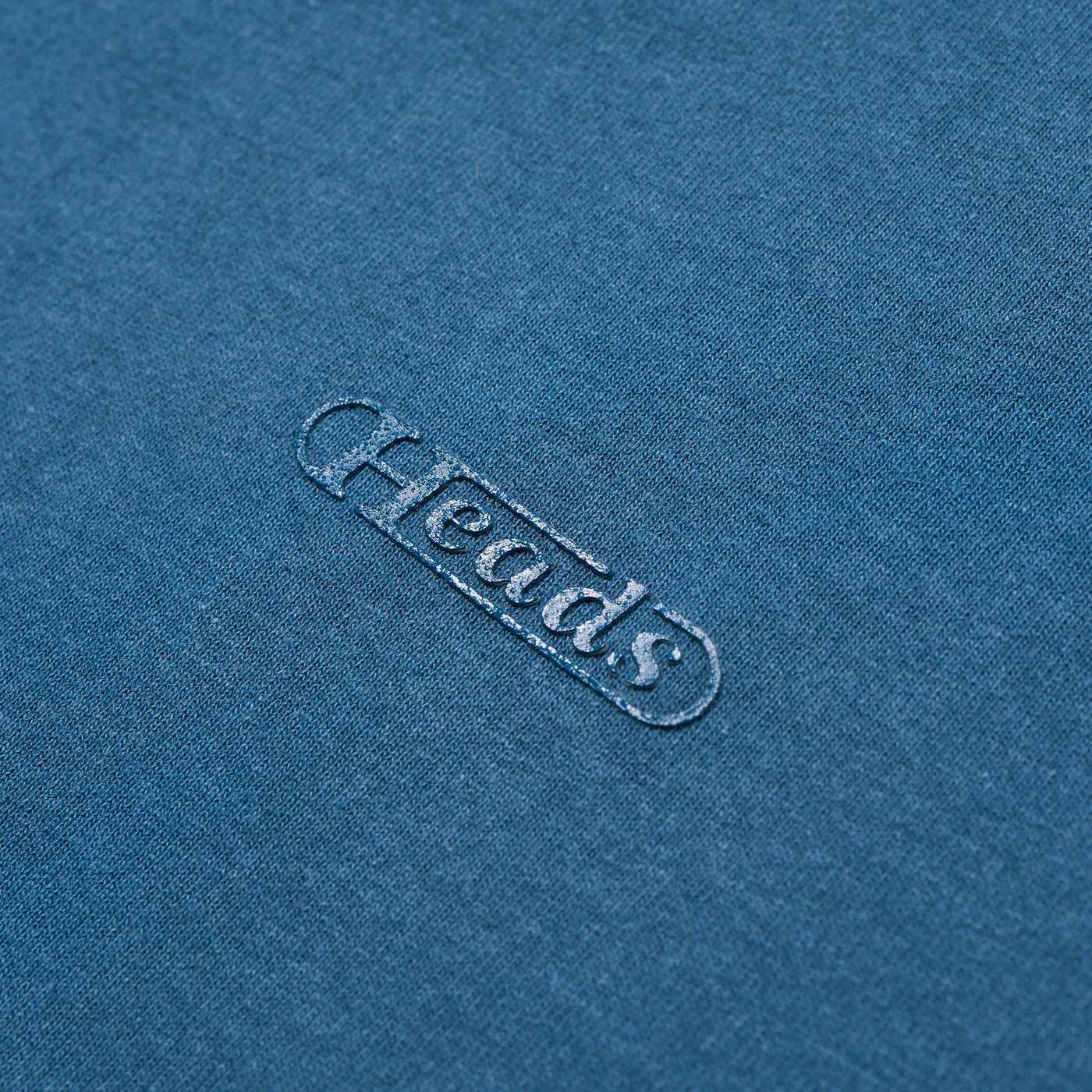 Plain Logo Tee Blue