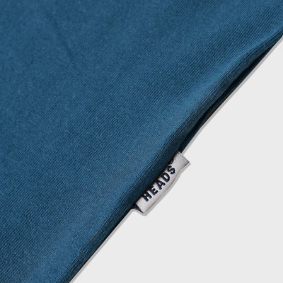 Plain Logo Tee Blue