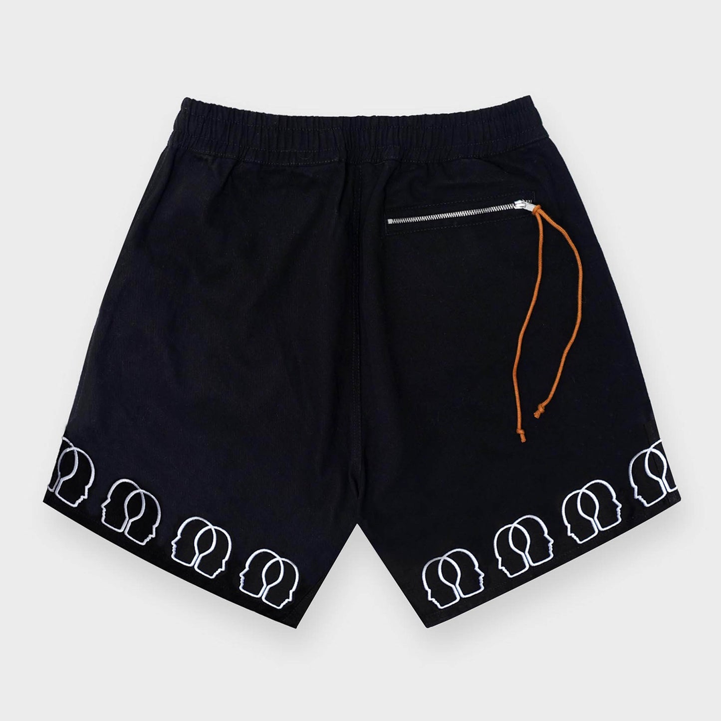 Multi Faces Shorts Black