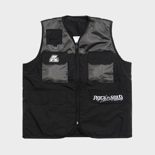Heads Rock In Solo Vest Black