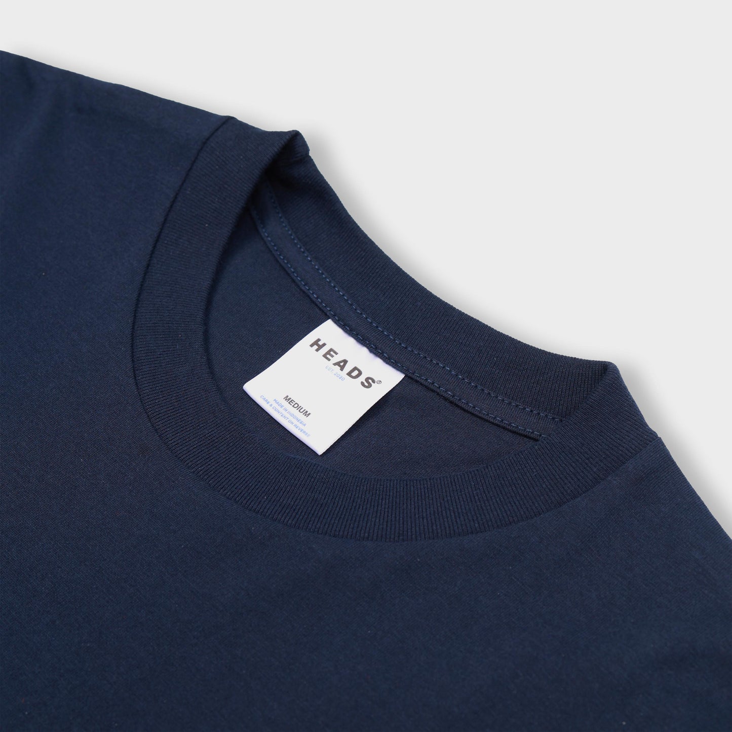 Heads+ Pocket T-Shirt Navy