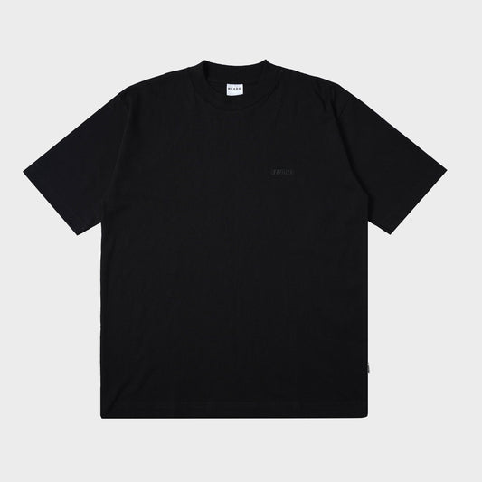 Plain Logo Tee Black