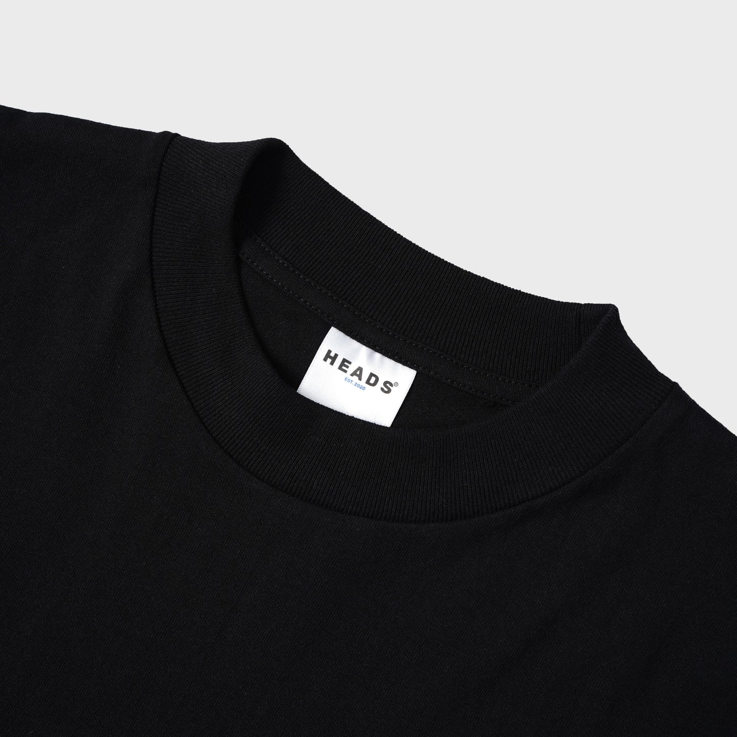 Plain Logo Tee Black