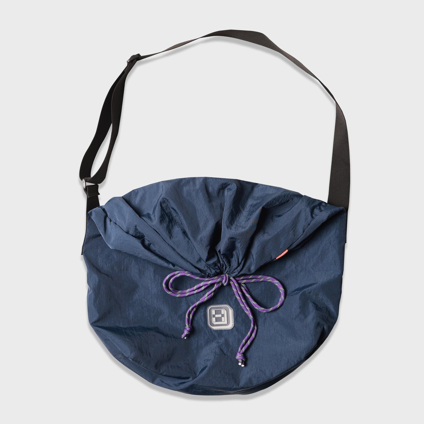 Heads+ Drawstring Bag Blue