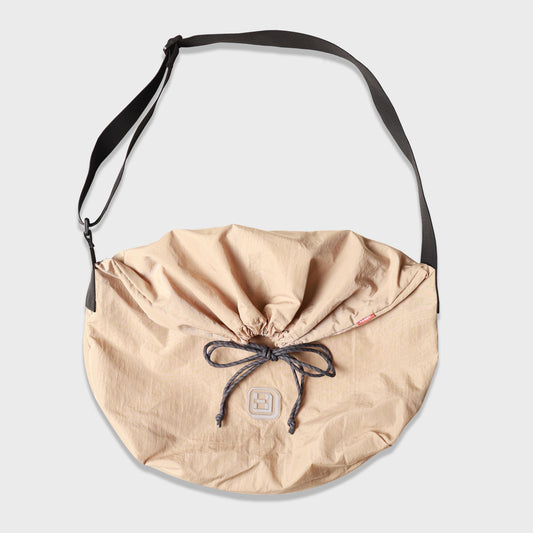 Heads+ Drawstring Bag Khaki