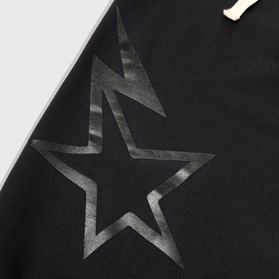 Stars Sweatpants Black