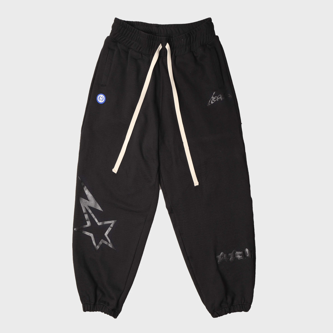 Stars Sweatpants Black