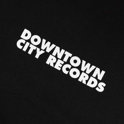 Downtown Records Tee Black