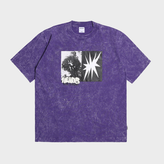 Outburst Washed Tee Purple