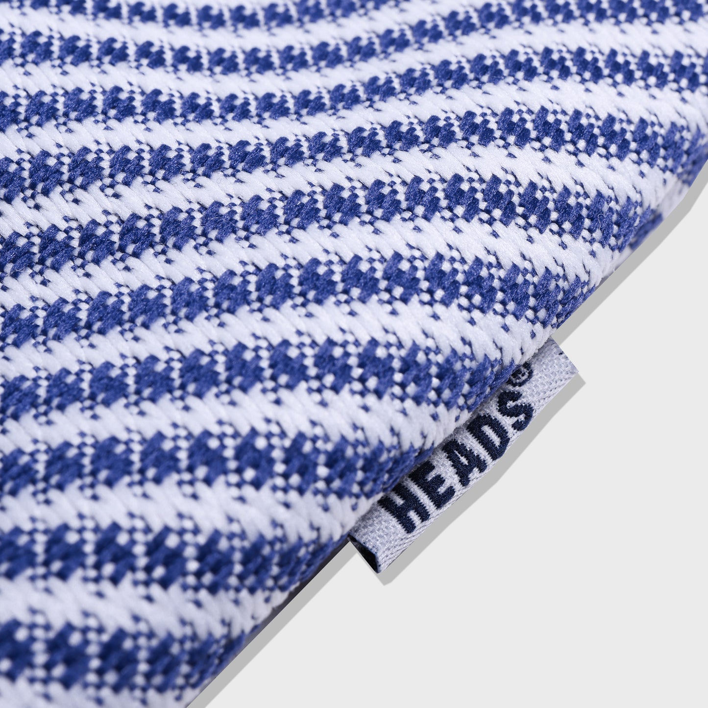 Carry All Knitted Bag Blue Line